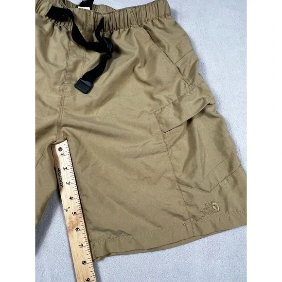 The North Face Shorts Mens Medium (32x8) Beige Class V Cargo Belted Lined Hiking - Picture 3 of 13